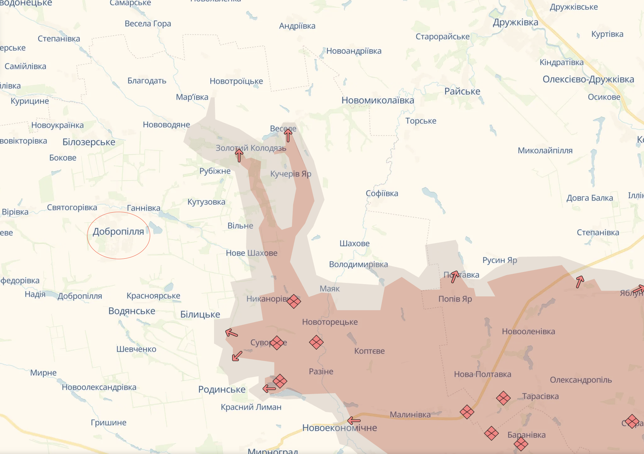 Ситуація на Добропільському напрямку стабілізується: Генштаб зробив важливу заяву